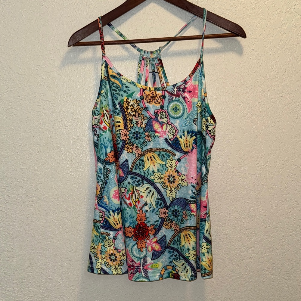 Sheilay Colorful Floral Women's Top